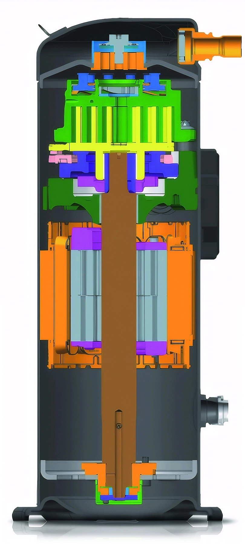 MyCond MCU-OHDD vertical section of the structure