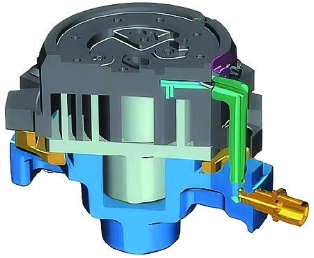 MyCond MCU-OHDD heat pump cross section