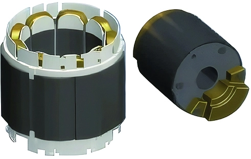 MyCond MCU-OHDD Rotor and stator of a high-efficiency electric motor for a compressor