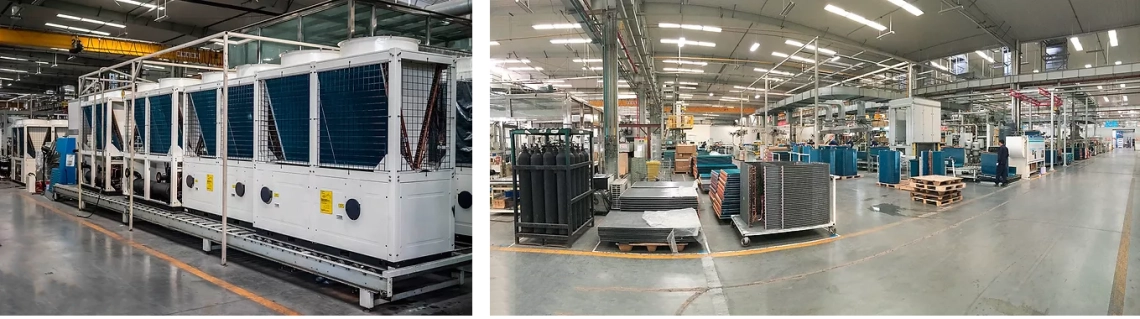 MyCond 4-pipe MCU-YHF Energy saving thanks to full heat recovery