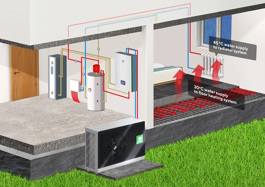 MyCond BeeSmart Modern split heat pumps for efficient air conditioning.