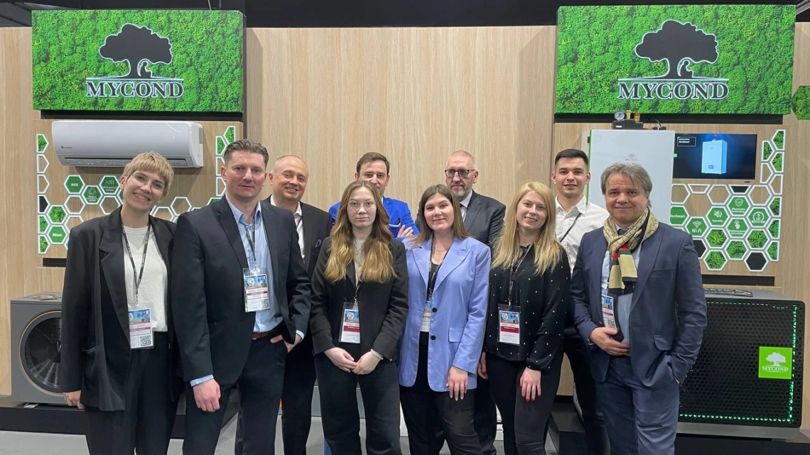 Mycond showcases HVAC solutions at the Warsaw Expo.