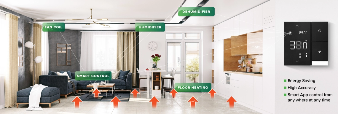 MyCond Link smart humidistat with Wi-Fi